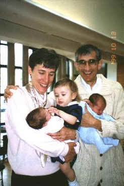 Ed and Ruth with the 3 Klapper Kids