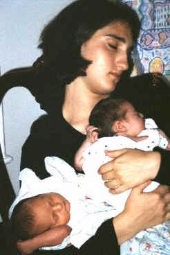 Rachel with the Twins